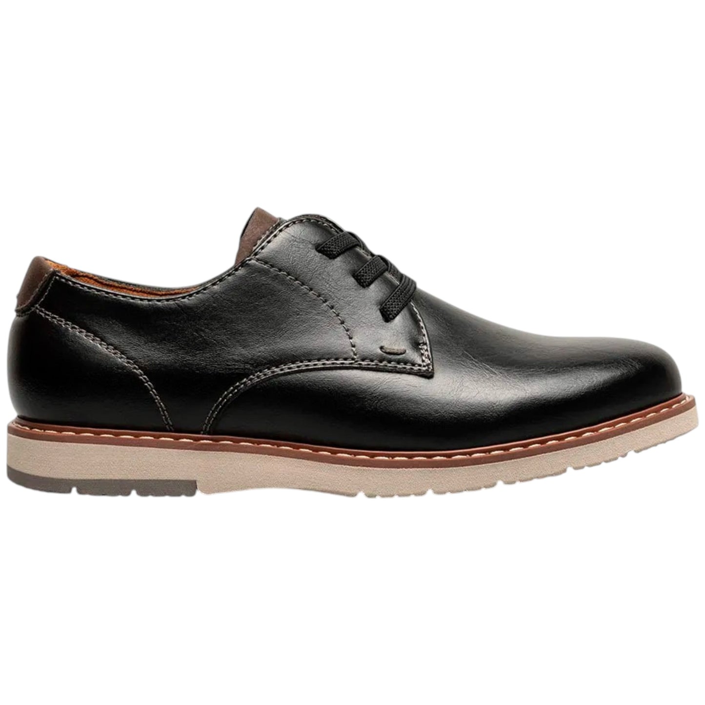 Florsheim Kids Vibe Jr. Elastic Lace Plain Toe Oxford