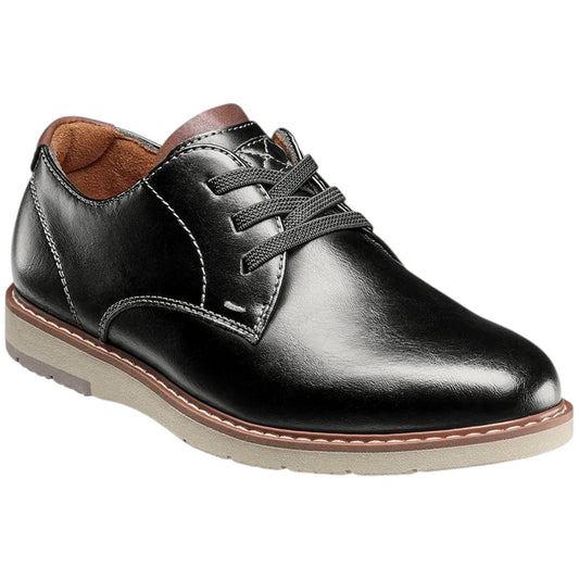 Florsheim Kids Vibe Jr. Elastic Lace Plain Toe Oxford