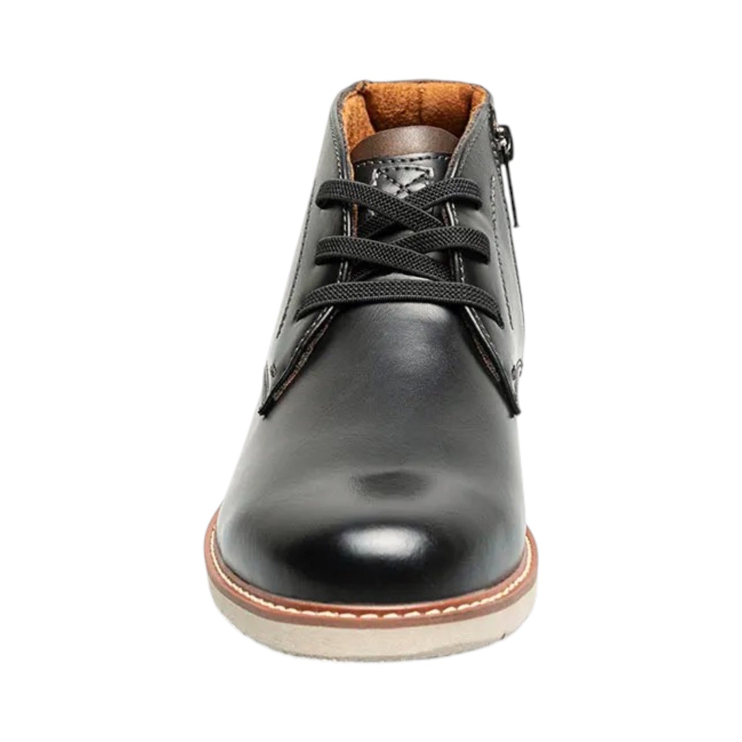 Florsheim Kids Vibe Jr. Elastic Lace Plain Toe Chukka Boot