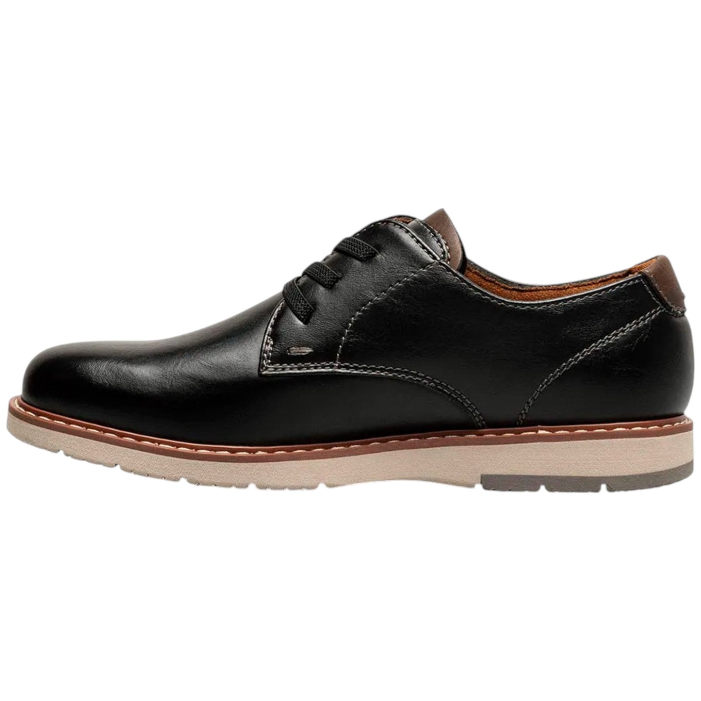 Florsheim Kids Vibe Jr. Elastic Lace Plain Toe Oxford