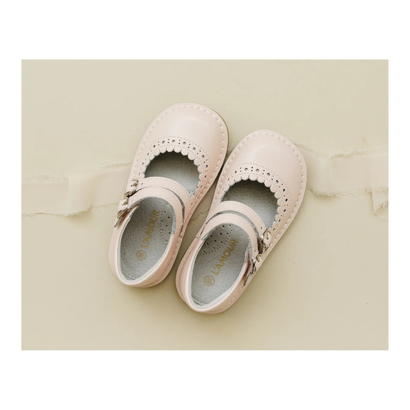 L'Amour Tatiana Double Strap Mary Jane