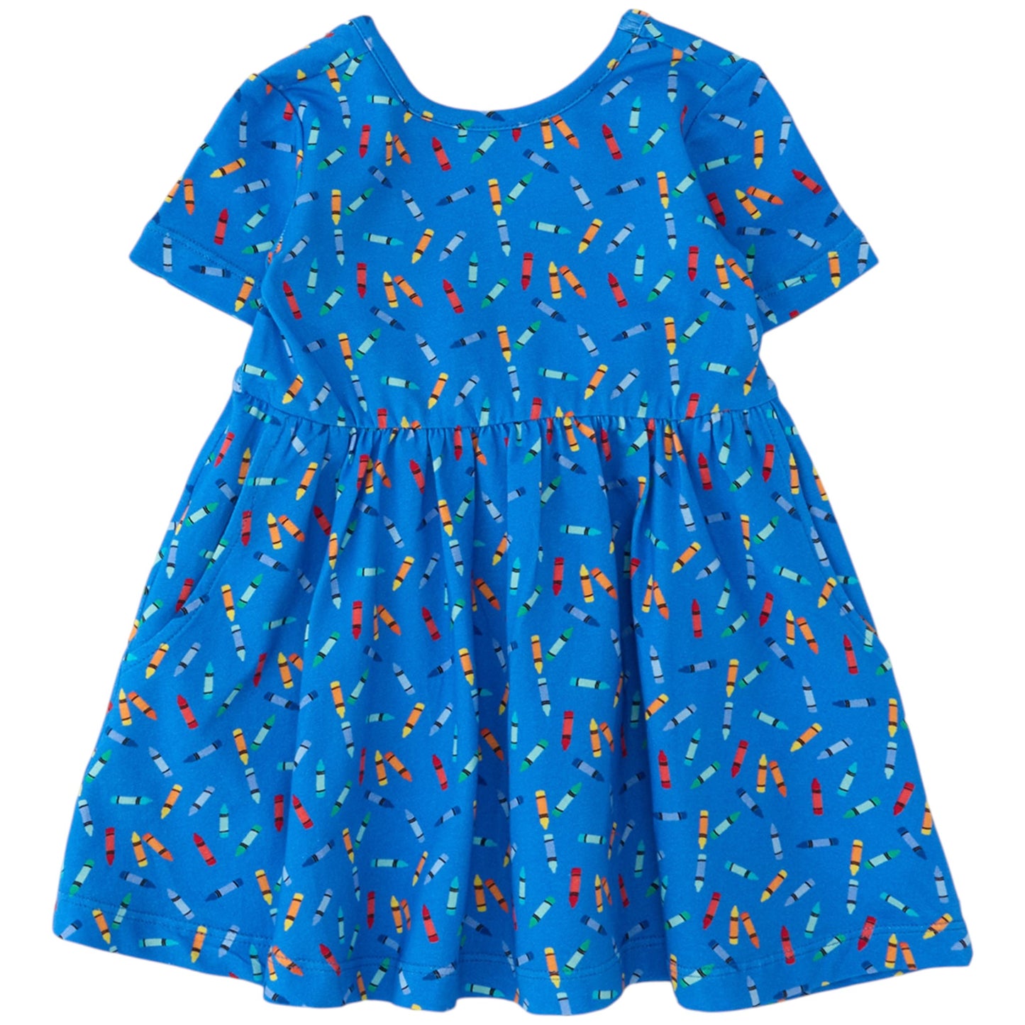 Ruffle Butts Tiny Crayons Knit Twirl Dress