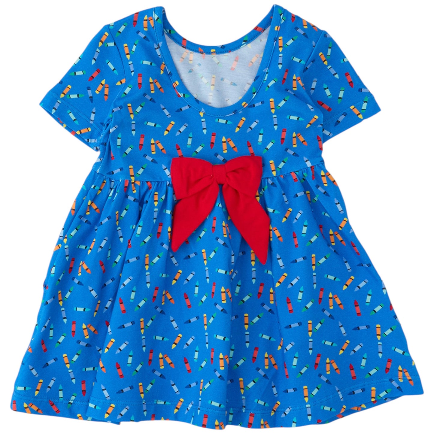 Ruffle Butts Tiny Crayons Knit Twirl Dress