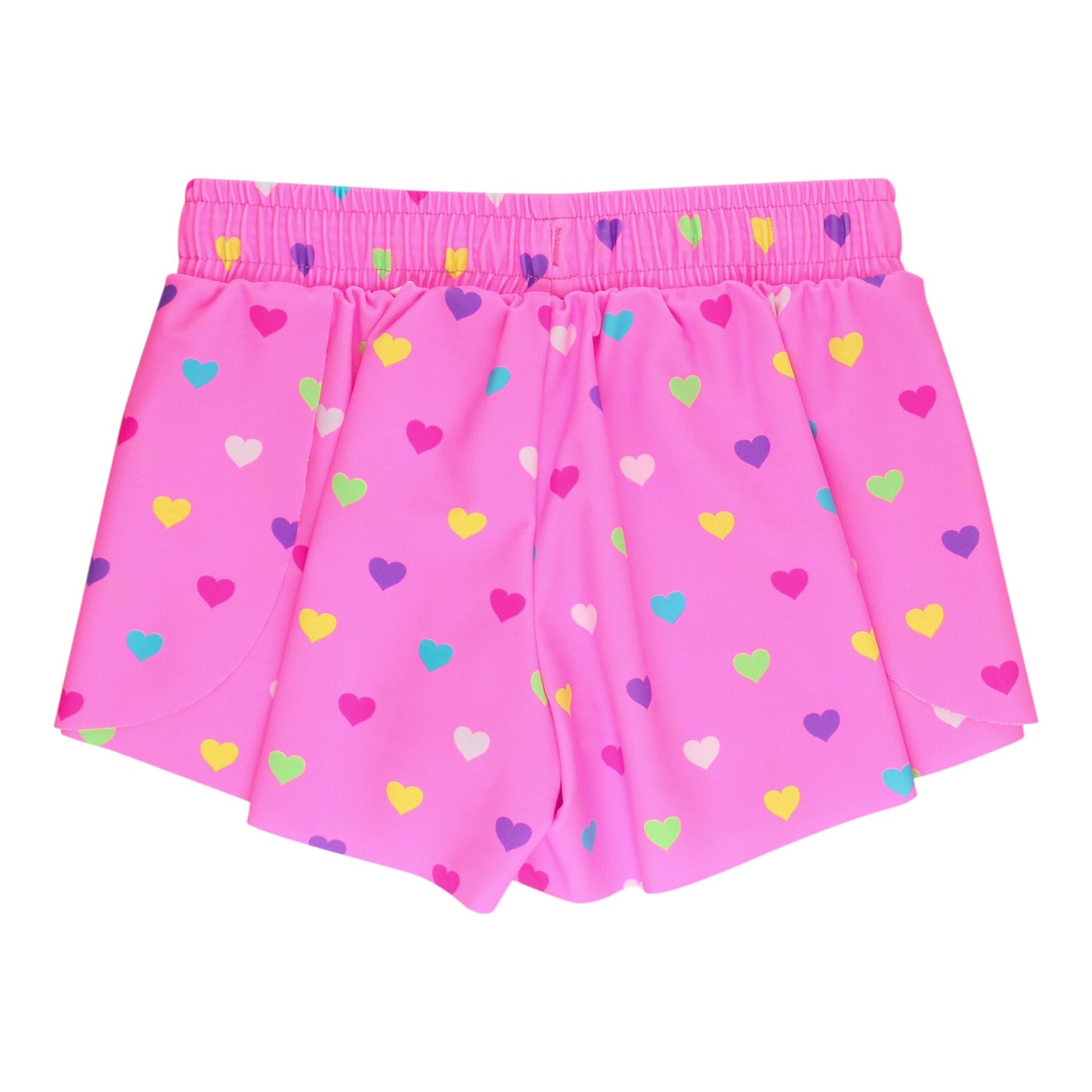 Ruffle Butts Heart Active Butterfly Shorts