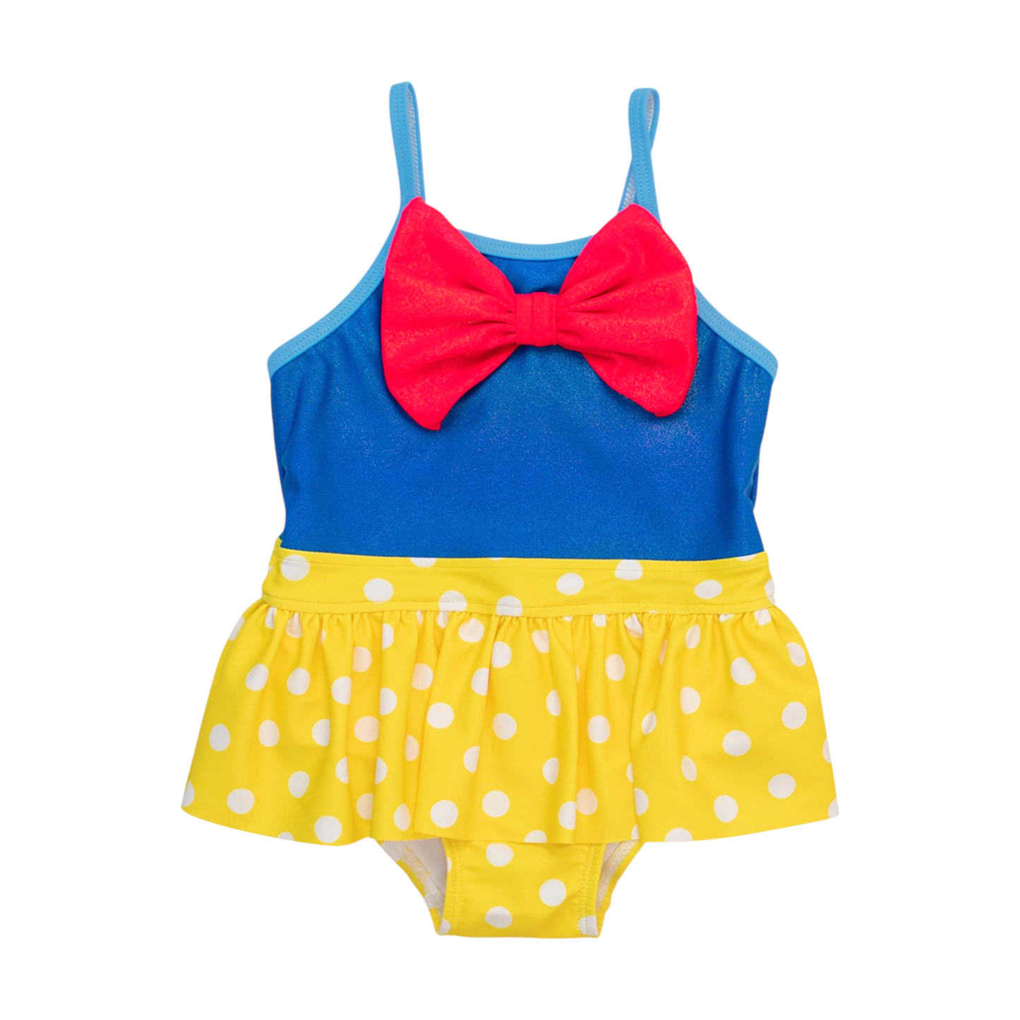 Ruffle Butts Big Bow Skirted One Piece Swimsuit