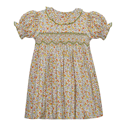 Remember Nguyen Juliette Yellow Flower Dress