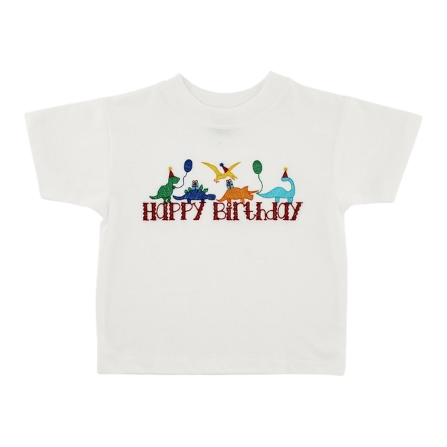 Bailey Boys Happy Birthday Dino T-Shirt