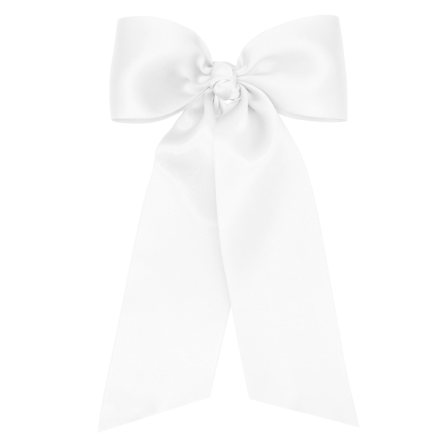 Wee Ones King French Satin Hair Bowtie With Streamer Tail