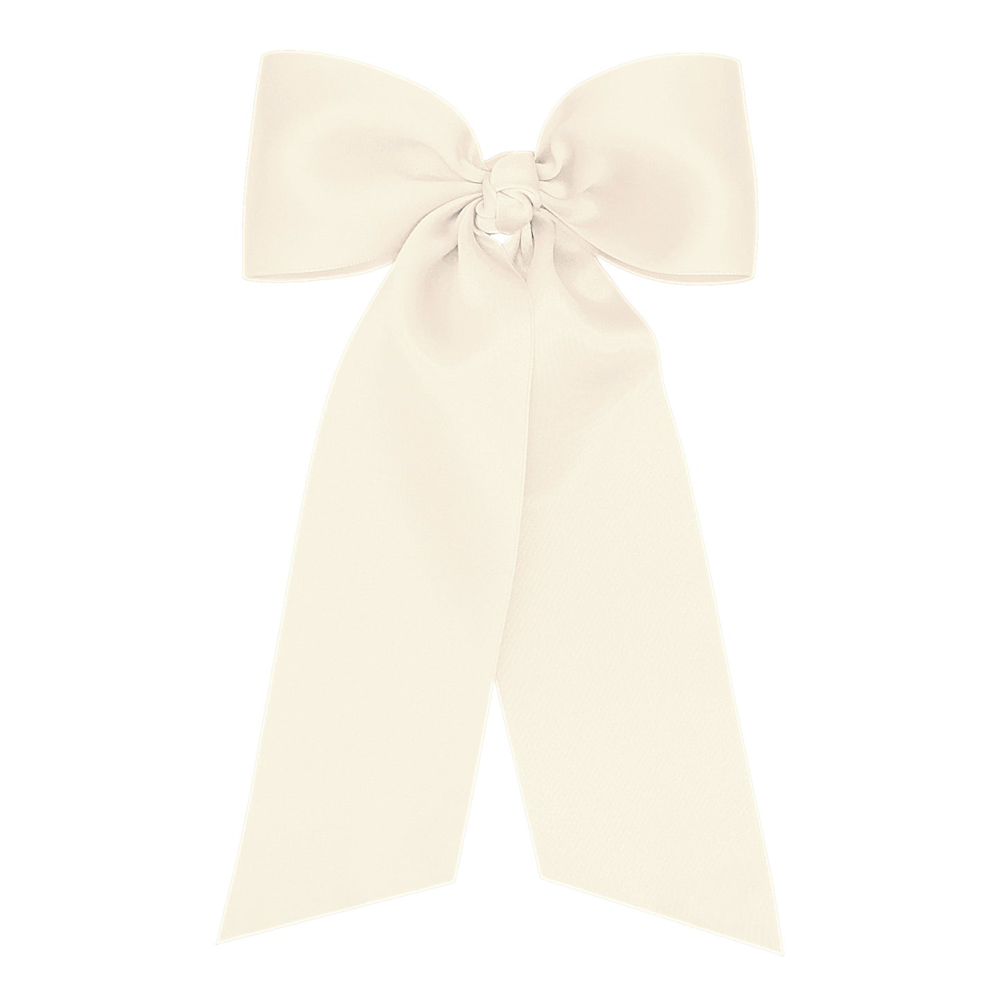 Wee Ones King French Satin Hair Bowtie With Streamer Tail