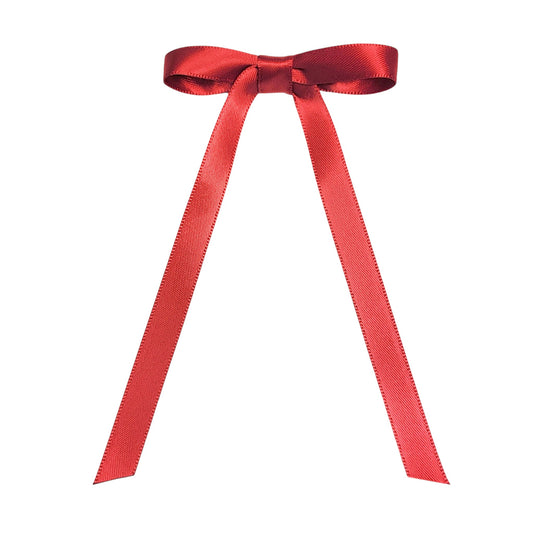 Wee Ones Baby Satin Bow With Tail