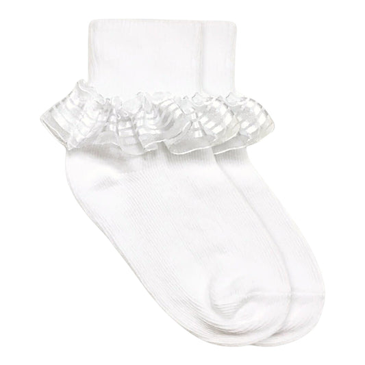 Jefferies Socks Stripe Lace Socks