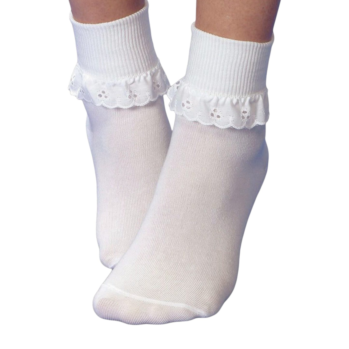 Jefferies Socks Eyelet Lace Socks