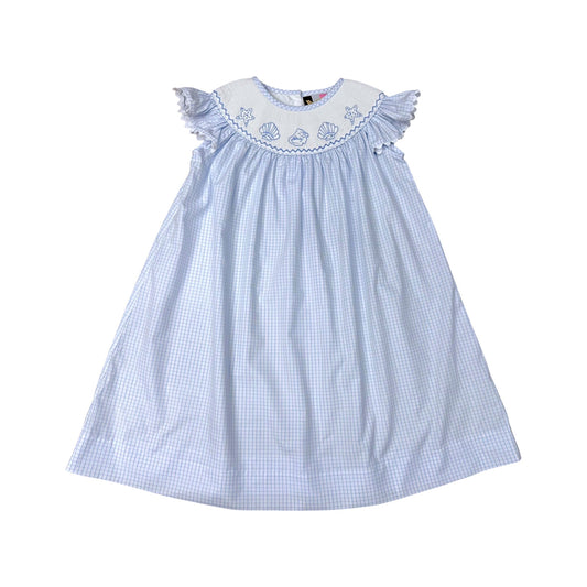 Banana Split Seashell Smocked Bishop