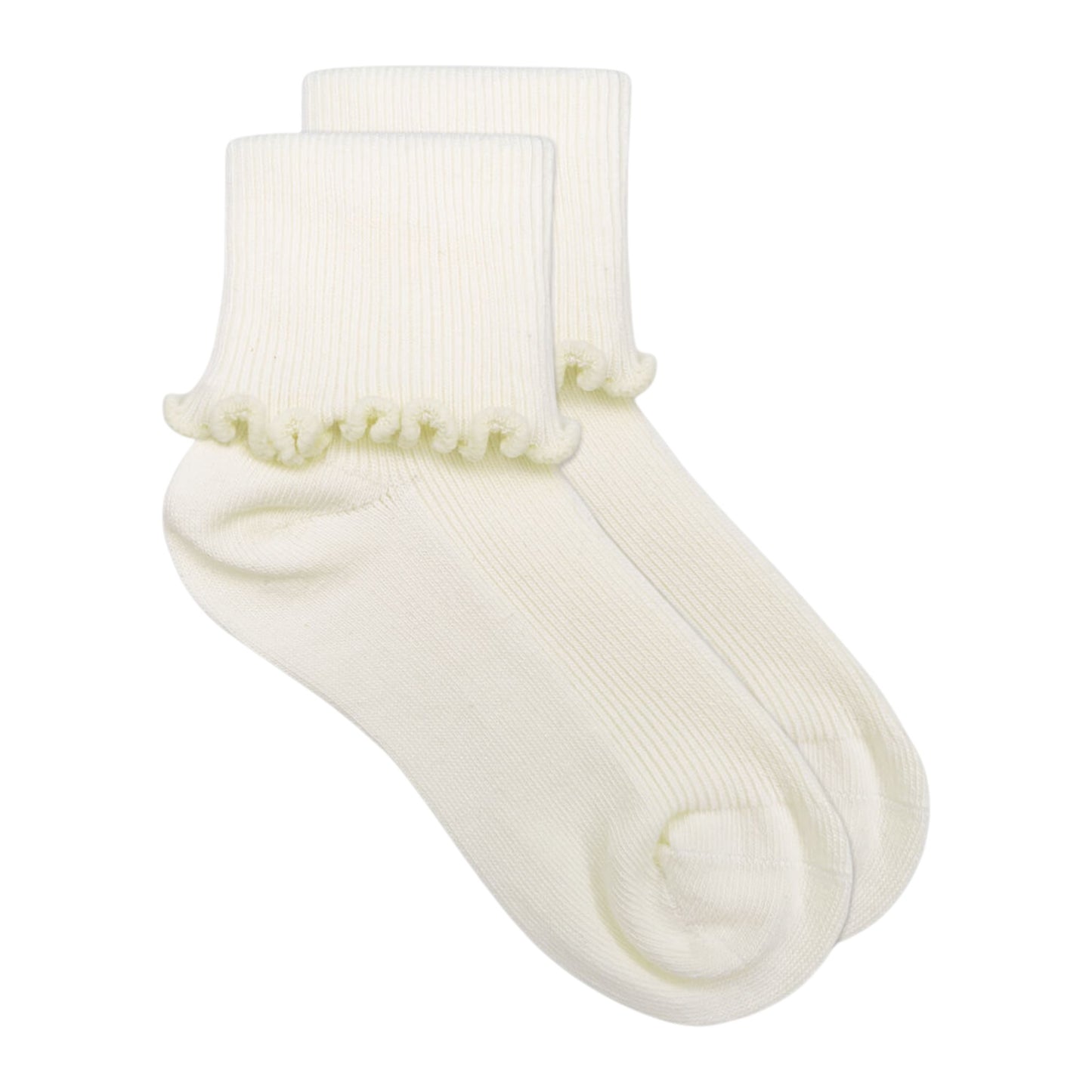 Jefferies Socks Seamless Ripple Edge Crew Socks