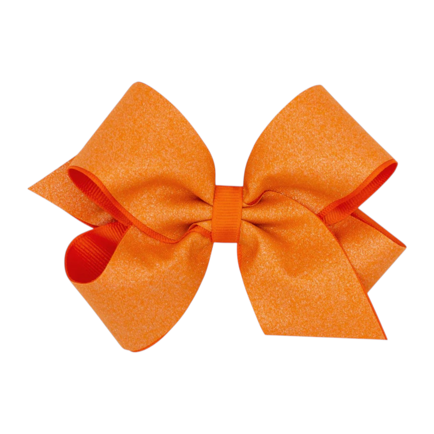 Wee Ones Medium Shimmer Fabric with Grosgrain Underlay Hair Bow