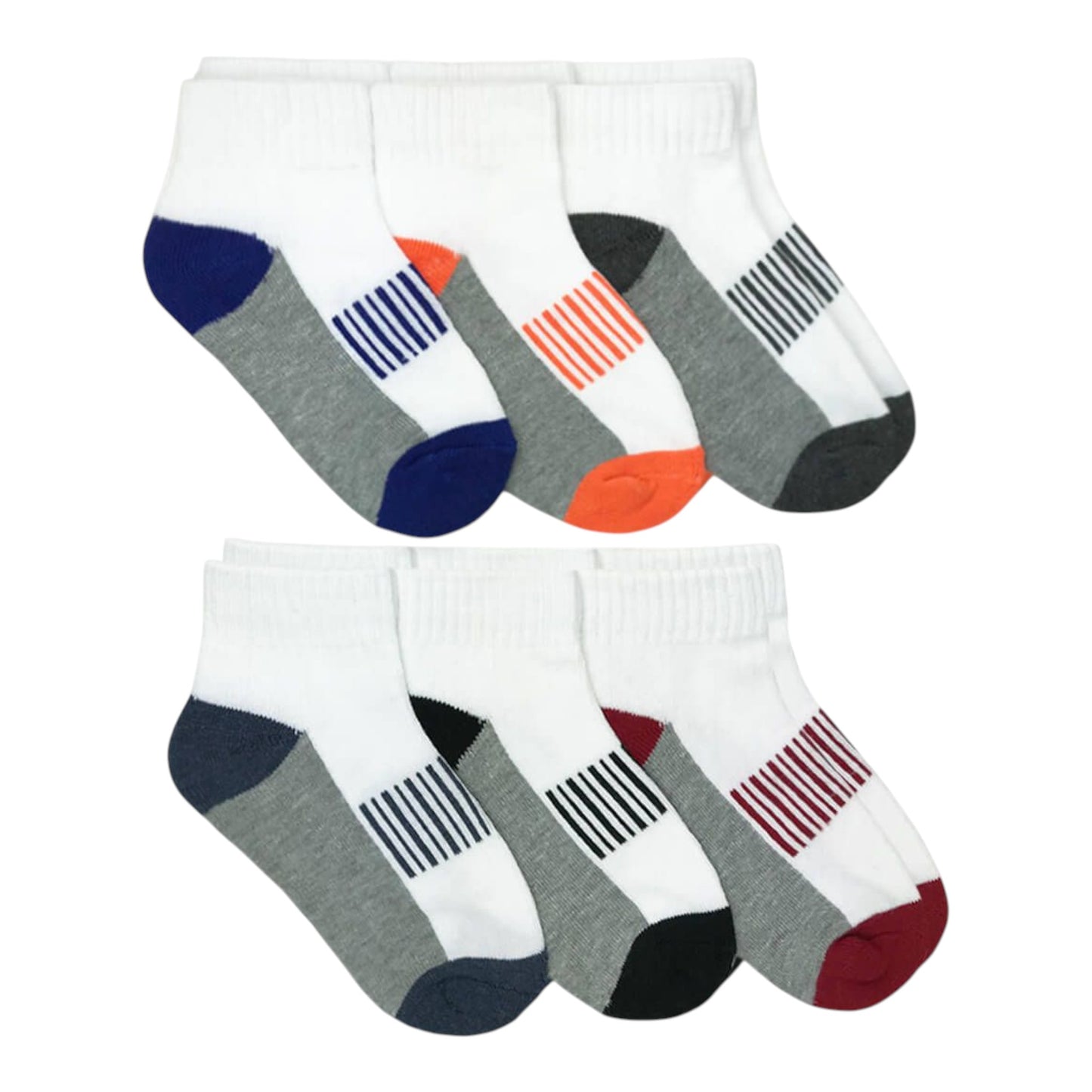 Jefferies Socks Sporty Half Cushion Quarter Socks