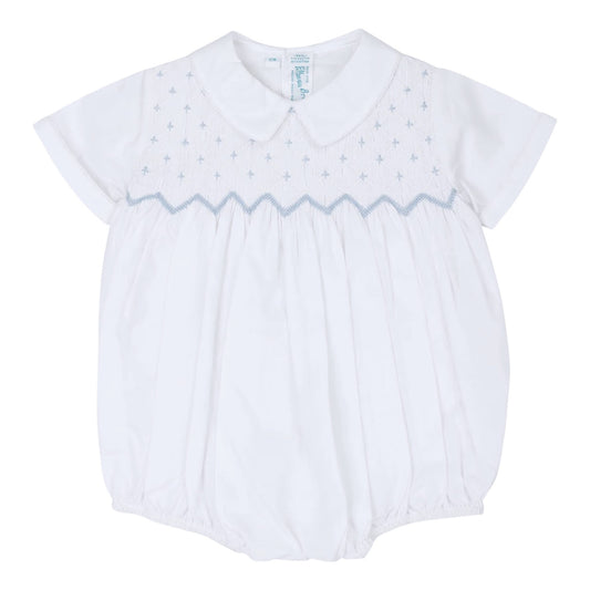 Feltman Brothers Diamond Smocked Creeper
