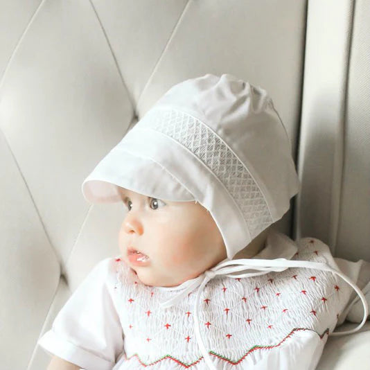 Feltman Brothers Smocked Bonnet