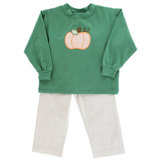 Bailey Boys Pumpkin Pant Set