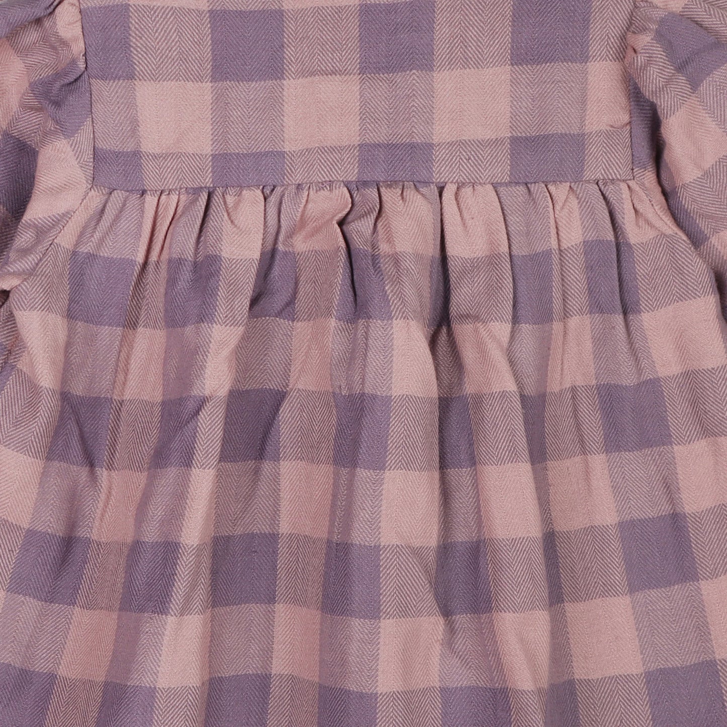 Viverano Organics Lace Gingham Baby Dress & Bloomer Set