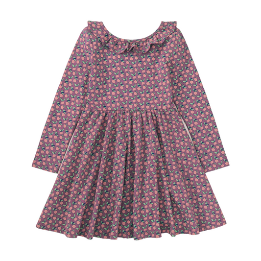 Tea Ruffle Collar Ballet Dress