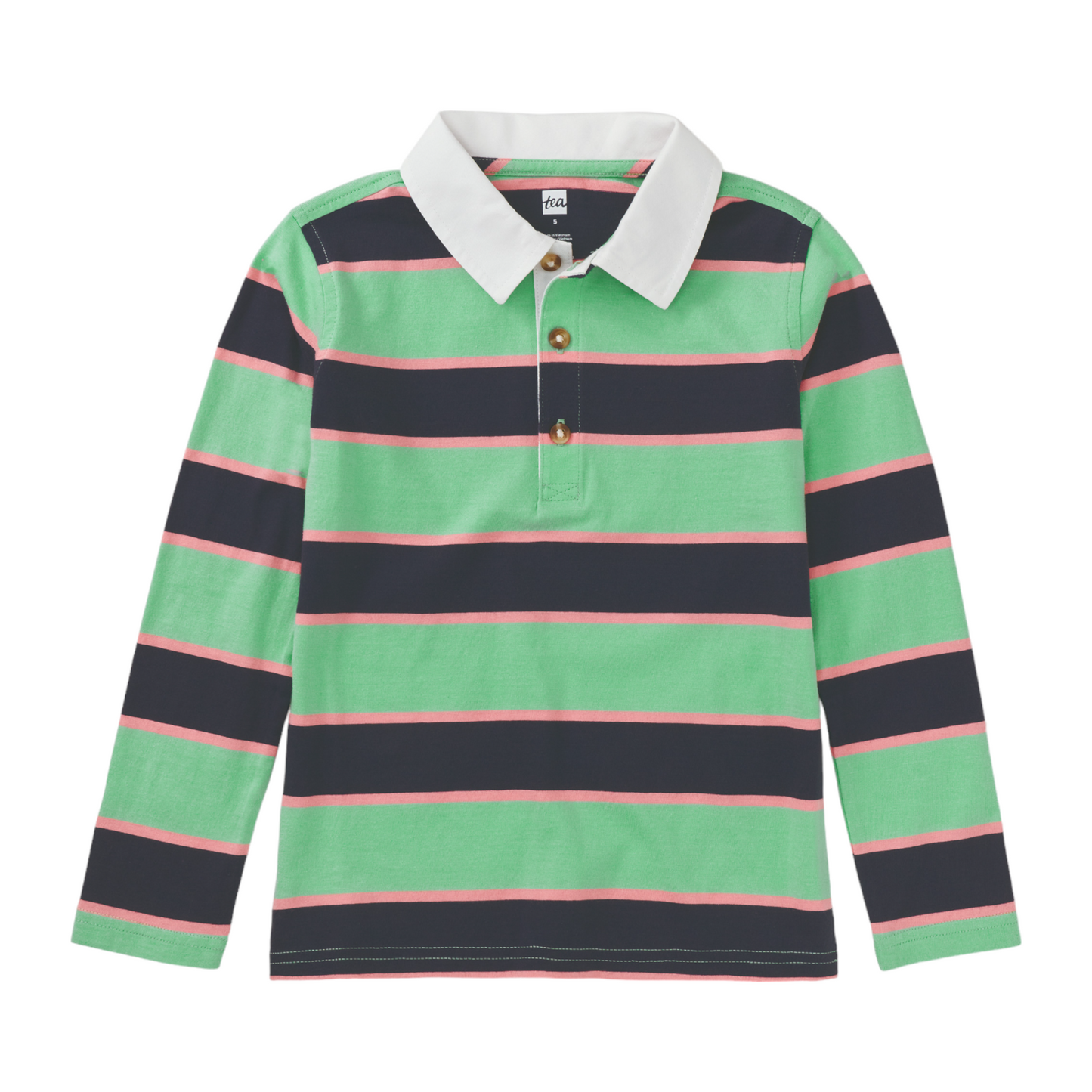 Tea Long Sleeve Rugby Polo