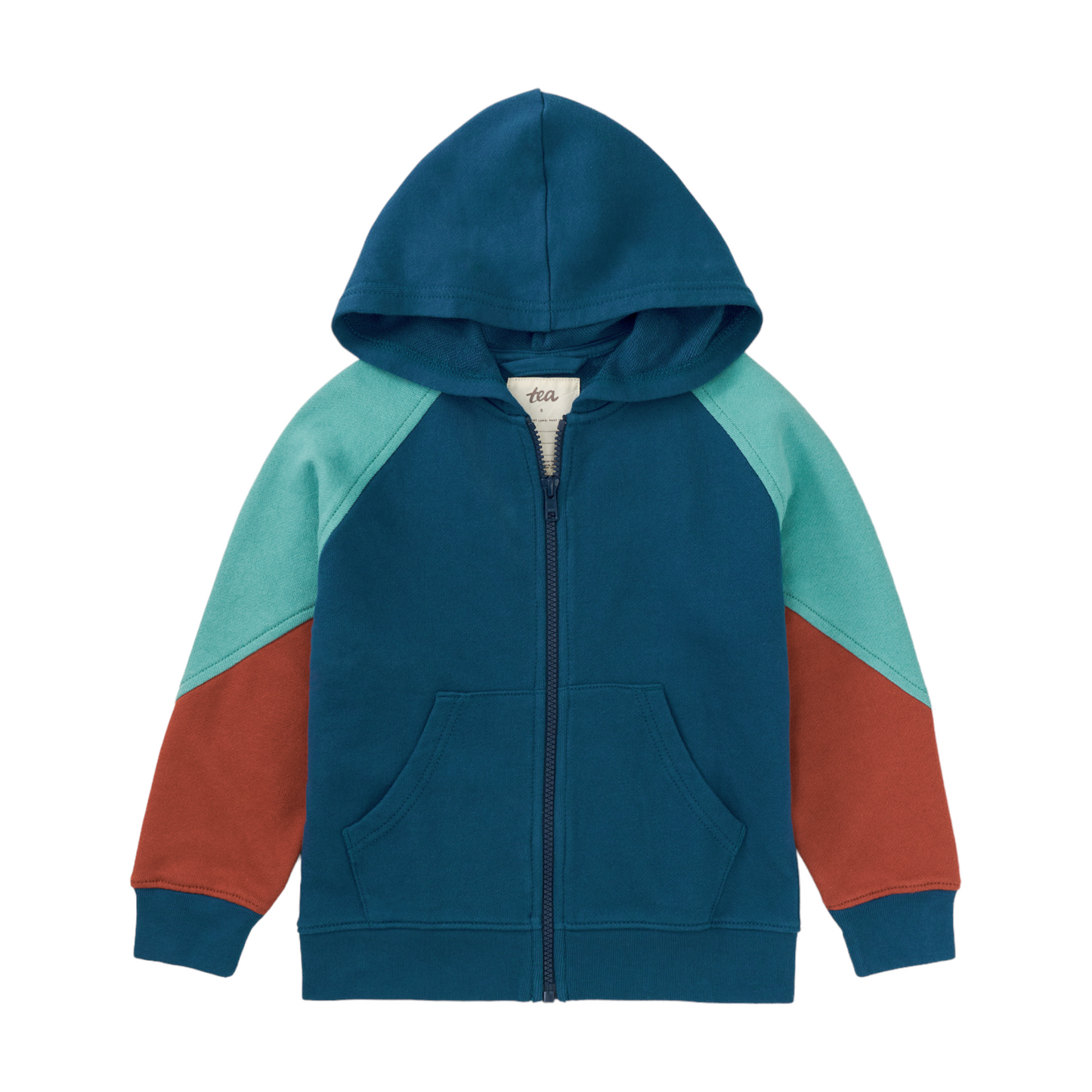 Tea Colorblock Hoodie