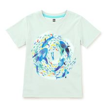 Load image into Gallery viewer, Tea Sharks &amp; Diver Graphic Tee