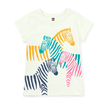 Load image into Gallery viewer, Tea Zebra Pack Graphic Tee