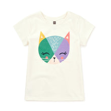 Load image into Gallery viewer, Tea Rainbow Cat Graphic Tee