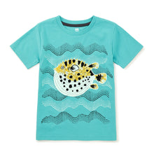 Load image into Gallery viewer, Tea Puffer Fish Graphic Tee