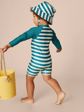 Load image into Gallery viewer, Tea Rashguard Baby Swimsuit