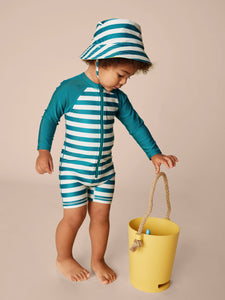 Tea Rashguard Baby Swimsuit