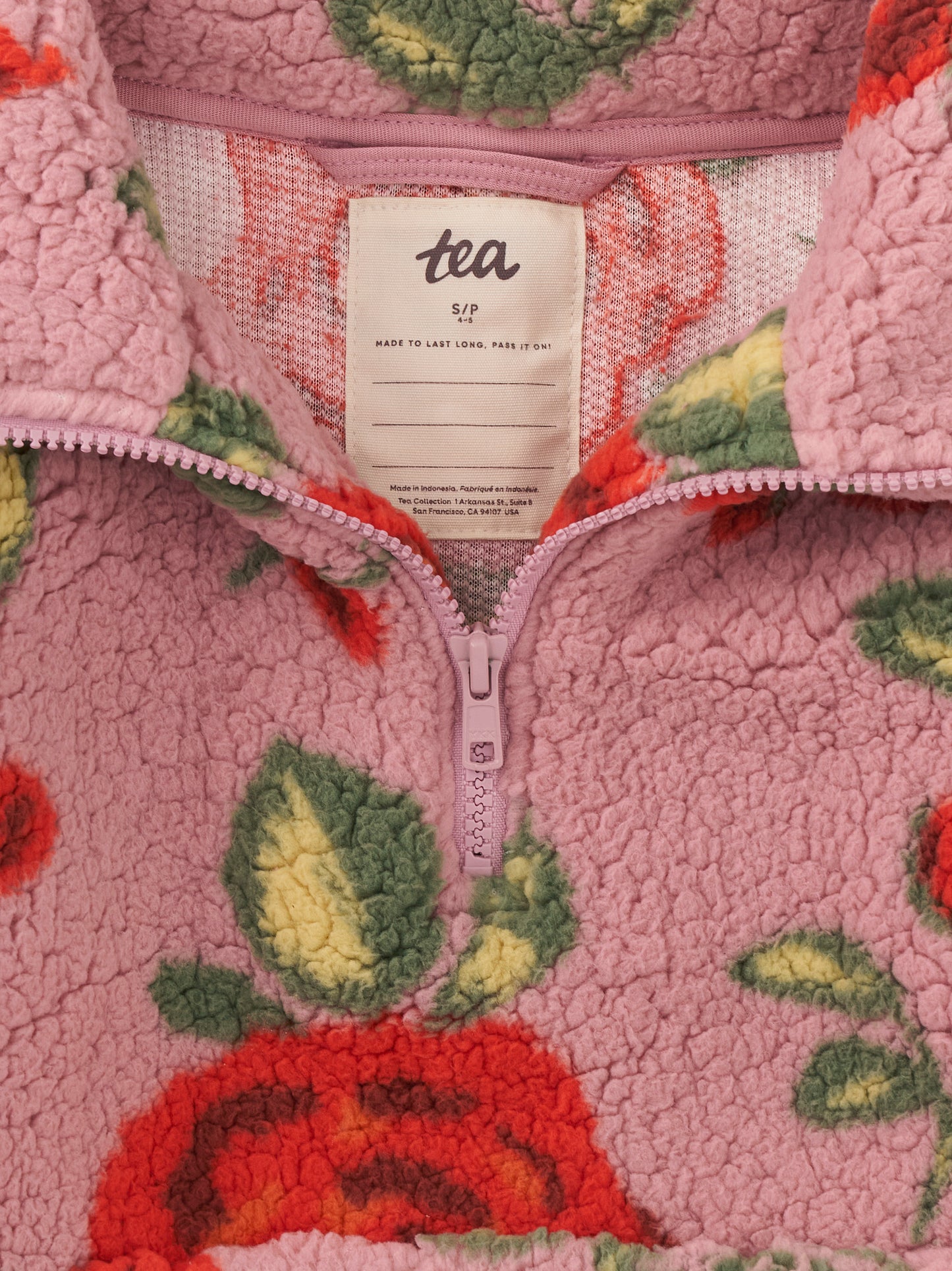 Tea Teddy Fleece Pullover