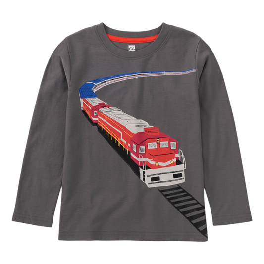 Tea Express Train Graphic Tee