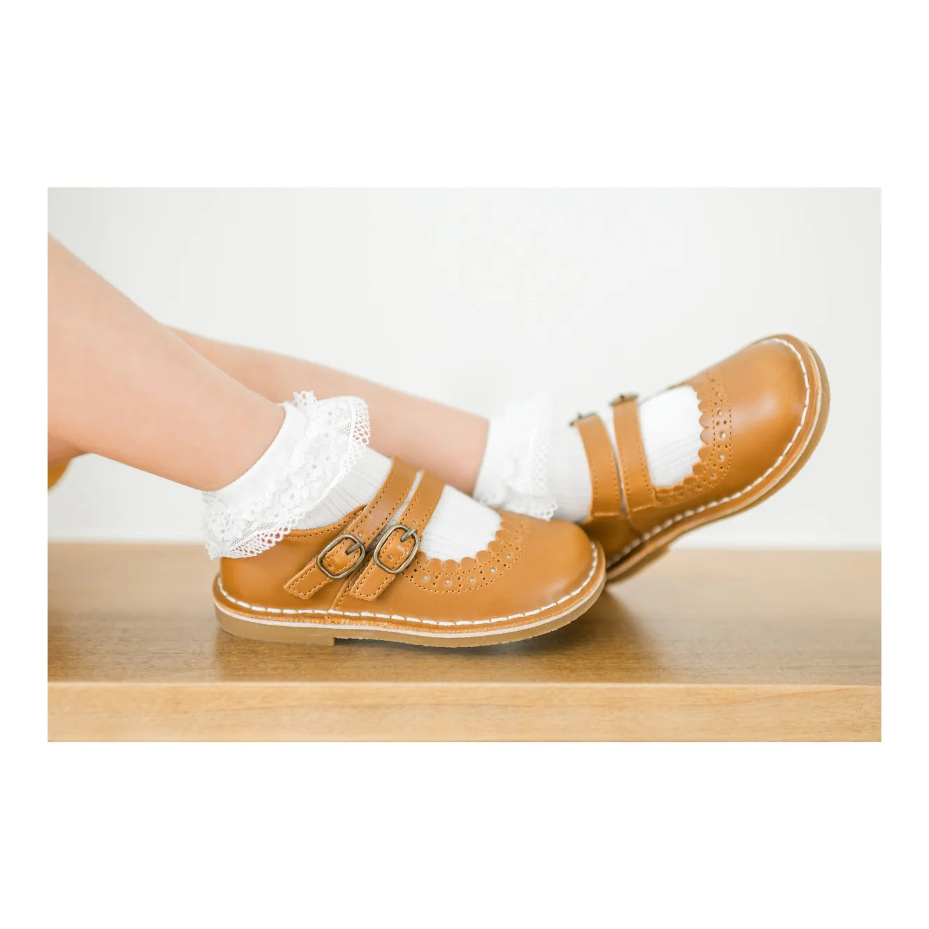 L'Amour Tatiana Double Strap Mary Jane