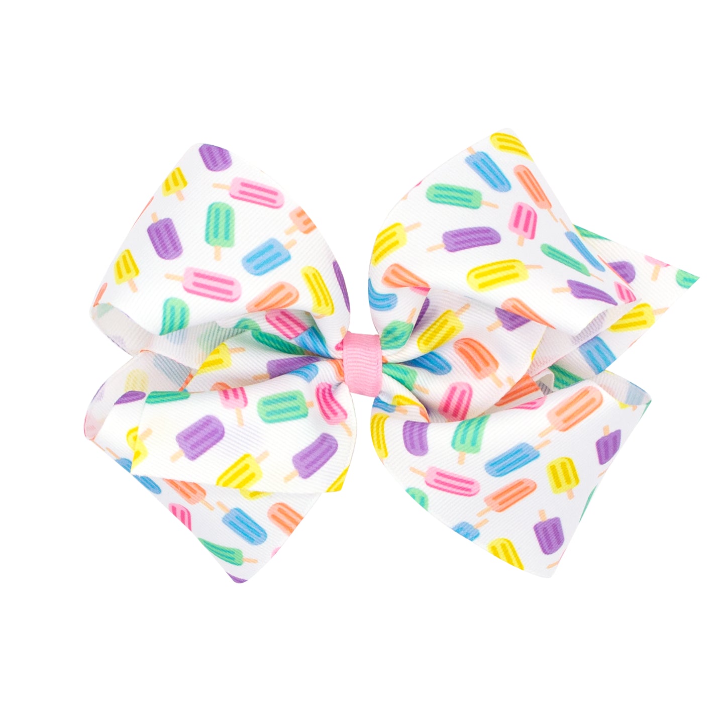 Wee Ones King Sweet Treats Print Grosgrain Hair Bow