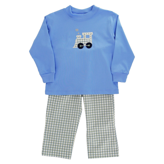 Bailey Boys Little Locomotive Pant Set