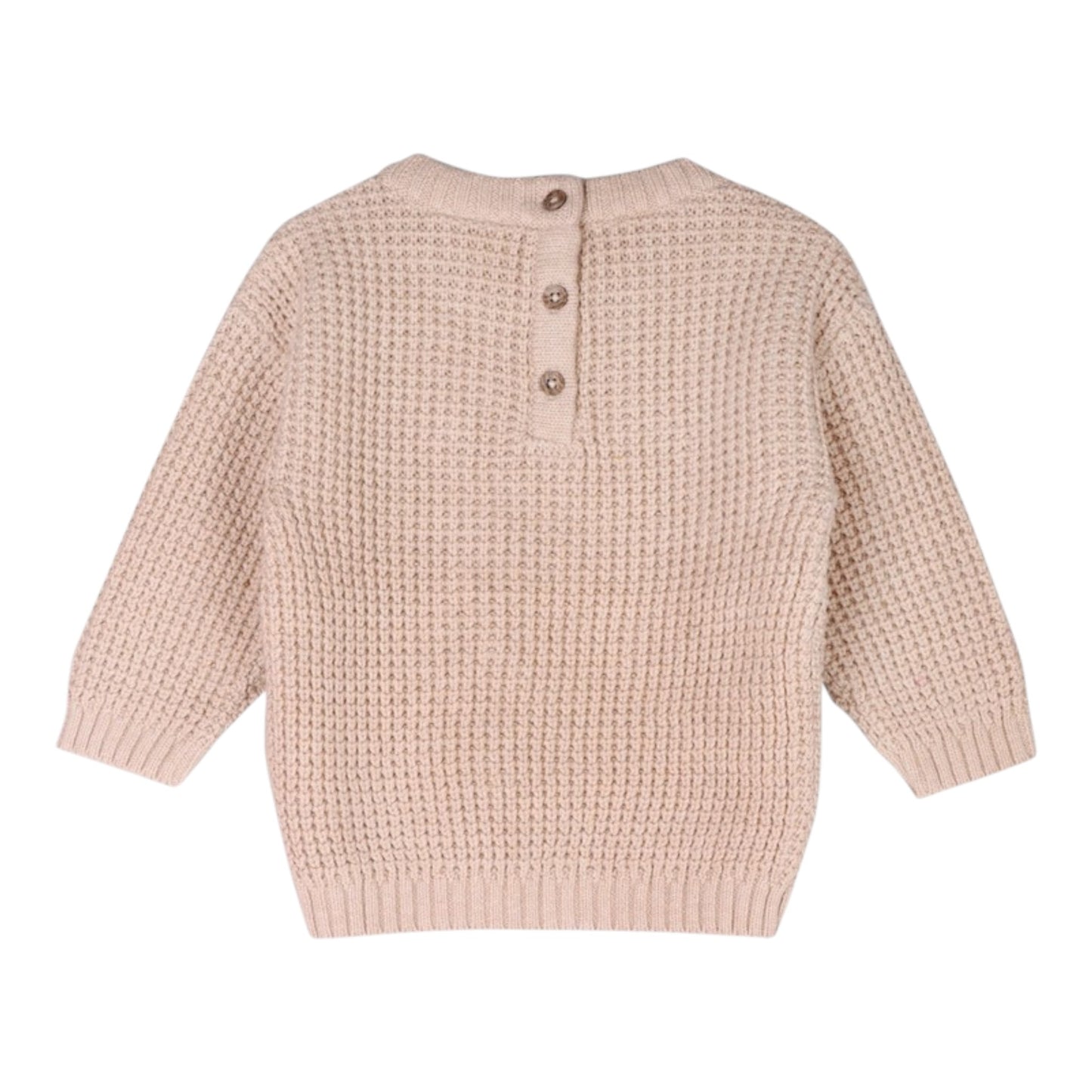 Viverano Organics Little Dude Embroidered Knit Sweater