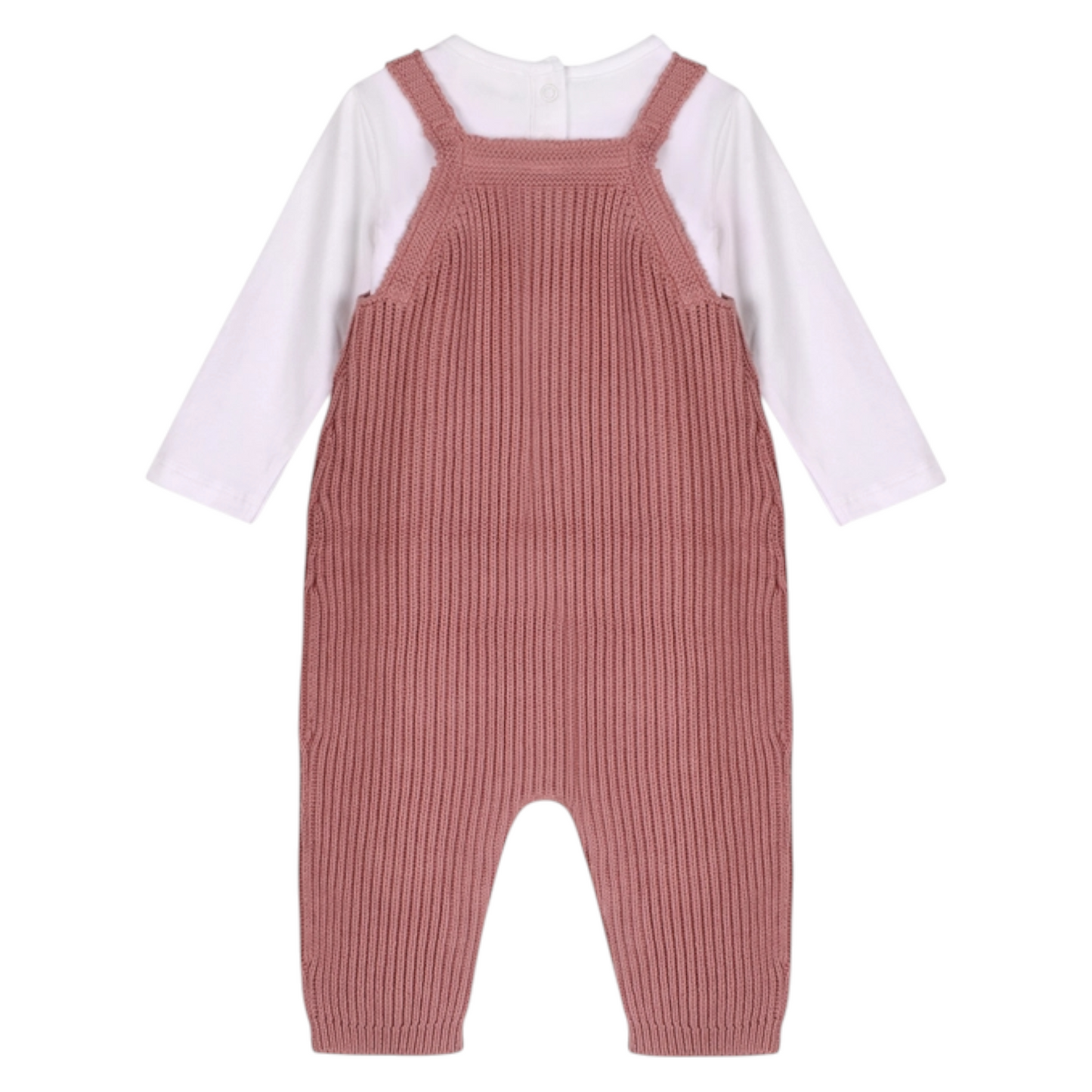 Viverano Organic Sweet Bow Embroidered Knit Sweater