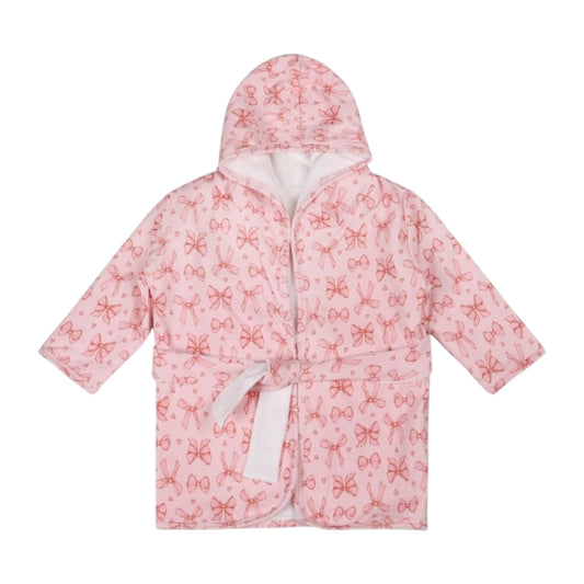 Viverano Organics Bows Baby Bathrobe