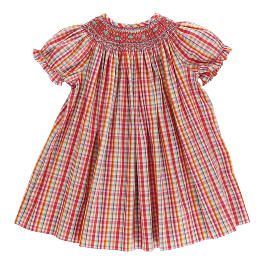 Bailey Boys Sorbet Plaid Bishop Dress