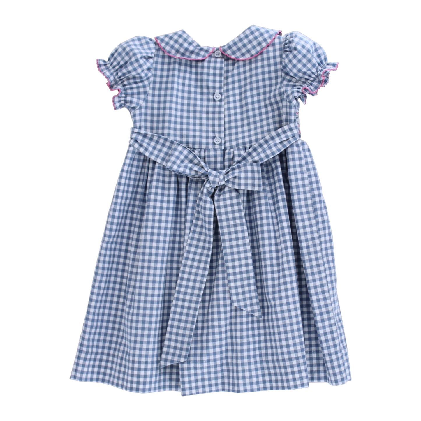 Bailey Boys Gingham Geometric Dress
