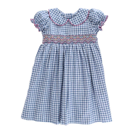 Bailey Boys Gingham Geometric Dress