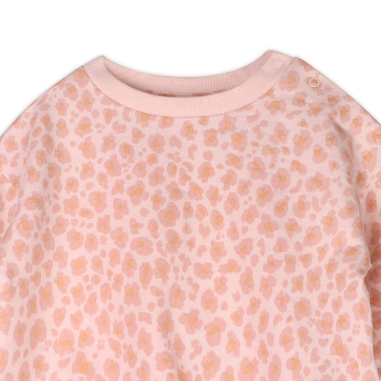 Viverano Organics Leopard Baby Sweatshirt & Jogger Set