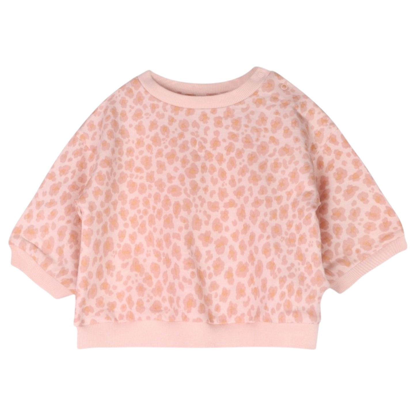 Viverano Organics Leopard Baby Sweatshirt & Jogger Set