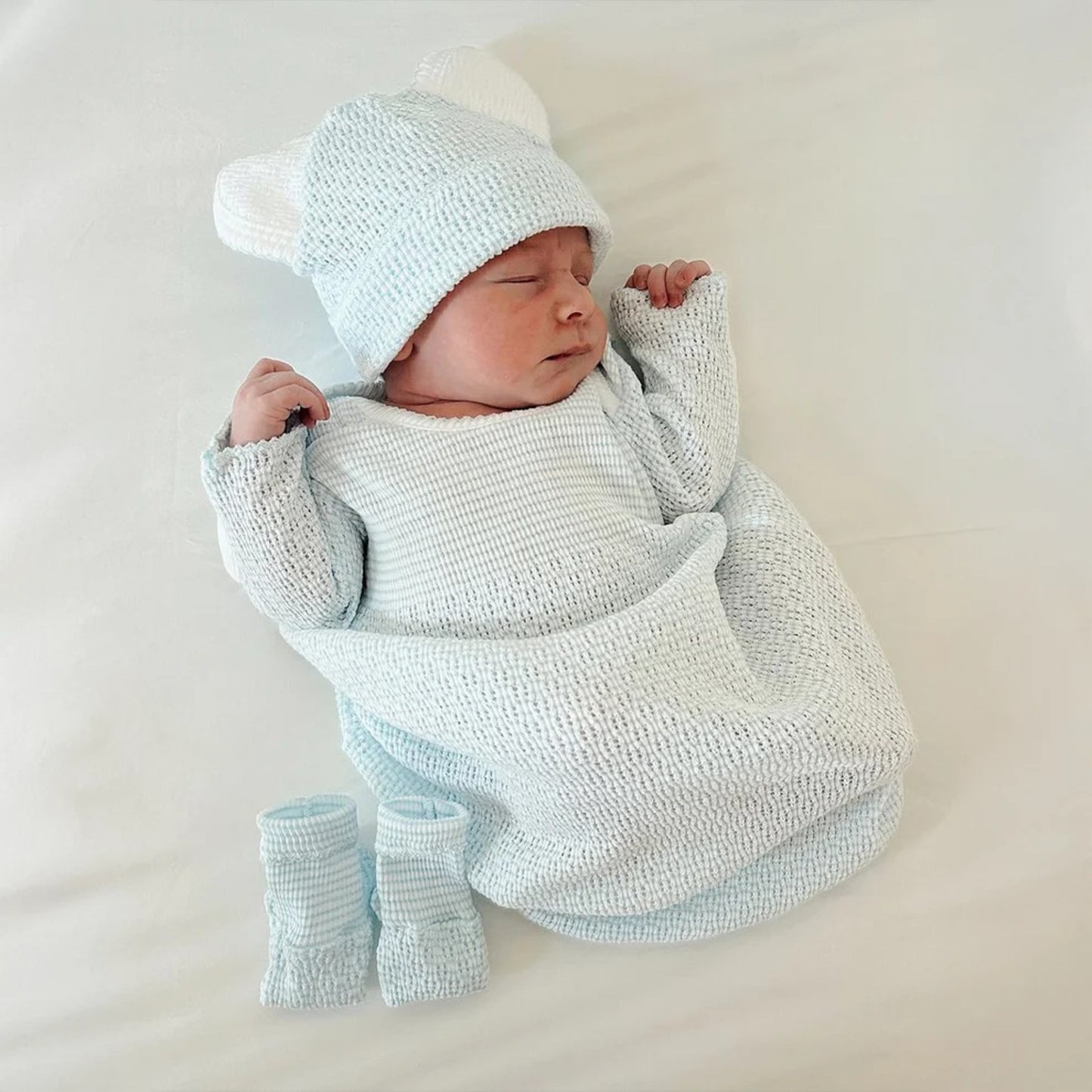 Paty, Inc. Knit Solid Booties
