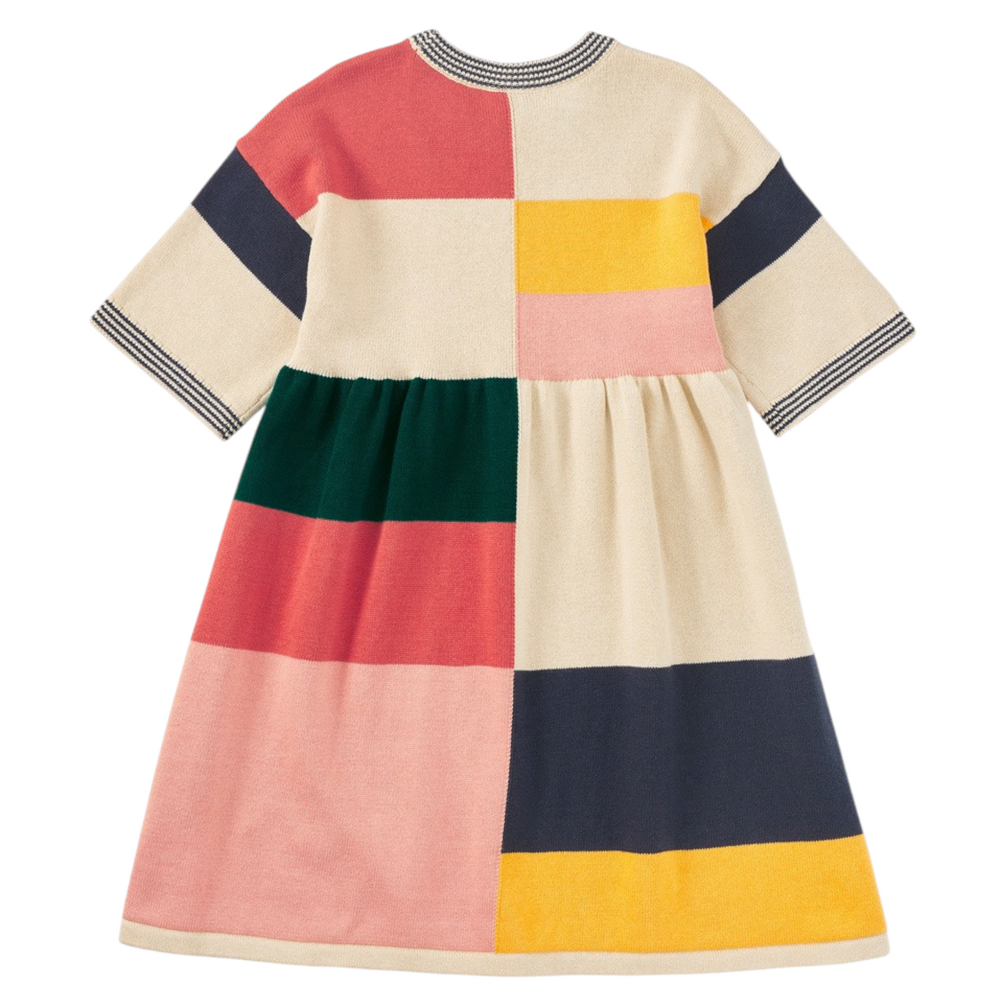 Tea Colorblock Sweater Dress
