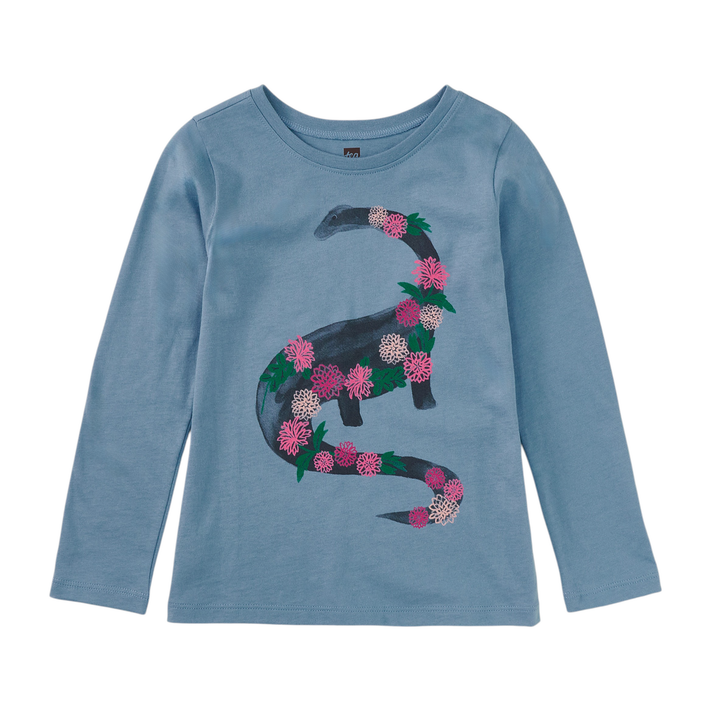 Tea Dino Bouquet Graphic T-Shirt