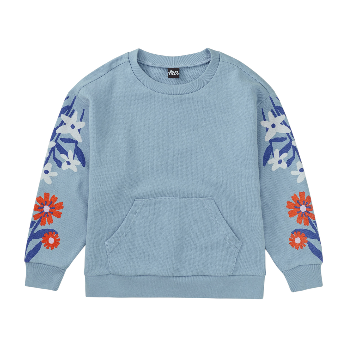 Tea Floral Sleeve Kanga Popover